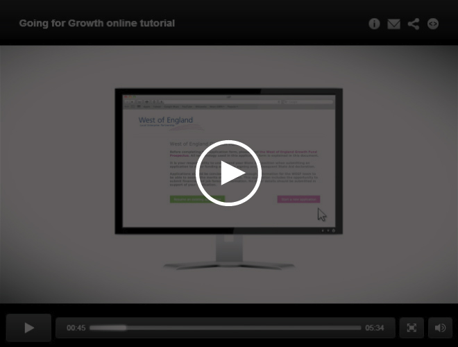 Going for Growth: Online video to help firms apply for slice of £25m