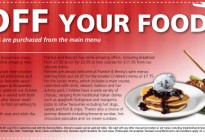 Frankie and Bennys Offer
