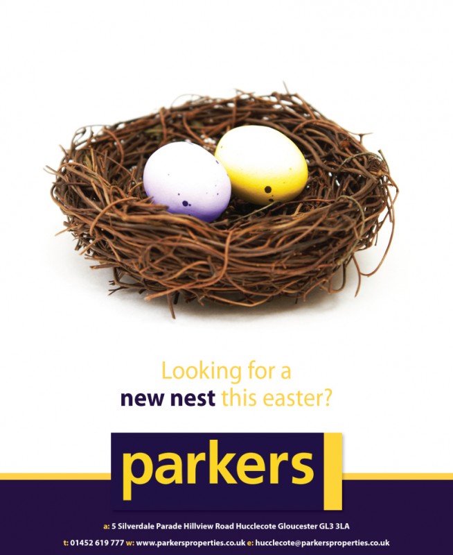 34x8 Parkers Easter Branding