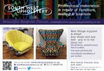 South West Upholstery Weekend Advert