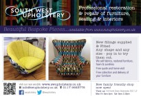 South West Upholstery Weekend Advert