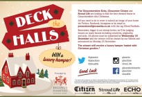 Deck the Halls - Gloucester 17x8