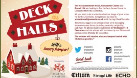 Deck the Halls - Gloucester 17x8