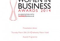 Women in Business 2014 programme