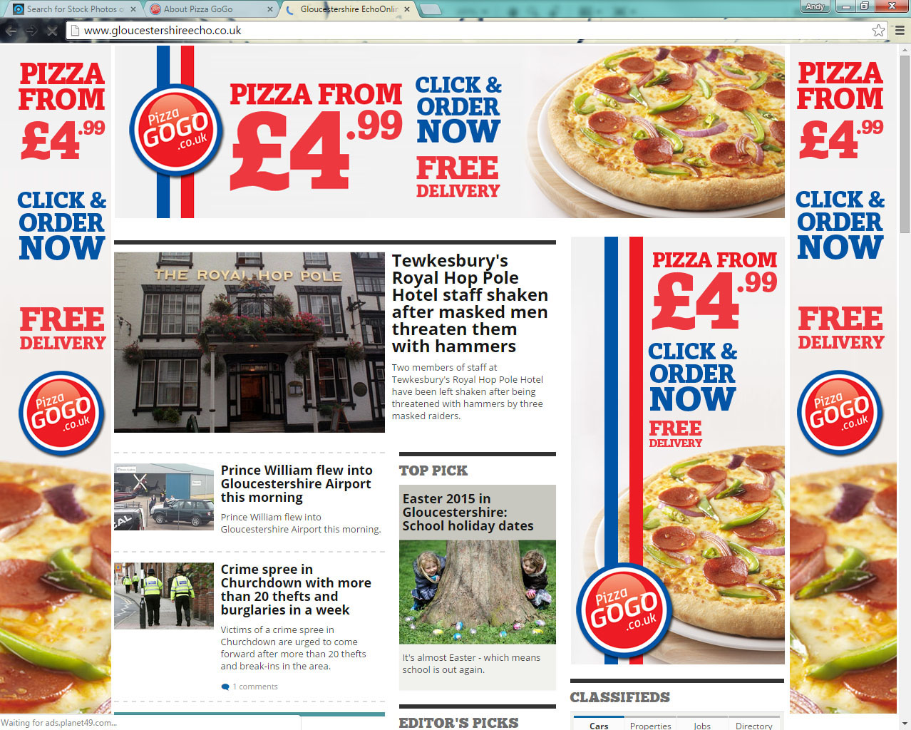 Gogo pizza menu discount