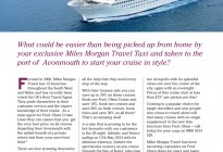 Miles Morgan page advertorial