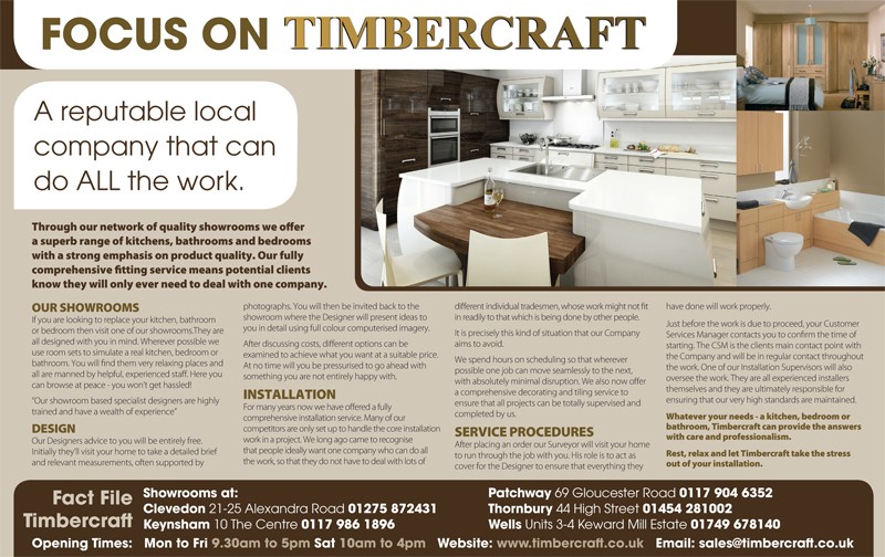 timbercraft advertorial 17x8
